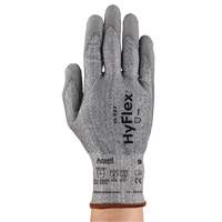 HyFlex&reg; 11-727 Series Cut Resistant Gloves, Size 8, 15 Gauge, Polyurethane Coated, Intercept Shell, ASTM ANSI Level A2/EN 388 Level B Smart Ofis