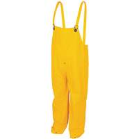 Classic Series Bib Rain Pants, Large, Polyester/PVC, Yellow Smart Ofis