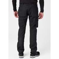 Oxford Service Pants, Poly-Cotton, Black, Size 30, 30 Inseam Smart Ofis