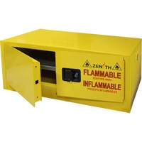 Flammable Storage Cabinet, 12 gal., 2 Door, 43" W x 18" H x 18" D Smart Ofis