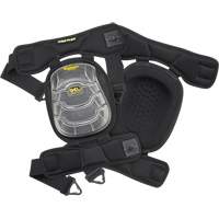 Gel-Tek Stabili-Cap Articulated Kneepads, Buckle Style, Plastic Caps, Gel Pads Smart Ofis
