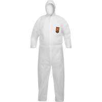 KleenGuard A40 Disposable Coveralls, Medium, White, Microporous Smart Ofis