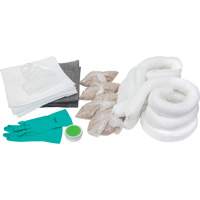 Trousse d'&eacute;quipement de lutte contre les d&eacute;versements, Huile seulement/Universel, Overpack, Absorbance de 20 gal. US Smart Ofis