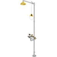 Combination Emergency Shower & Eyewash Station, Pedestal Smart Ofis
