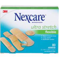 Nexcare Ultra Stretch Bandages, Assorted, Plastic, Non-Sterile Smart Ofis