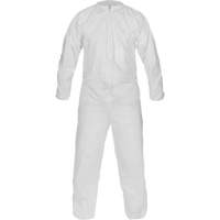CleanMax&reg; Clean Manufactured Non-Sterile Coverall, Medium, White, Microporous Smart Ofis