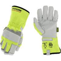 Hi-Viz Needlestick Protection Gloves, Size Small, Polyurethane Coated, DuraHide Shell, ASTM ANSI Level A5 Smart Ofis