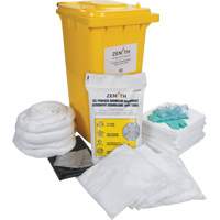 Spill Kit, Oil Only, Bin, 63 US gal. Absorbancy Smart Ofis