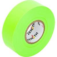 Flagging Tape, 1.1875" W x 164' L, Fluorescent Green Smart Ofis