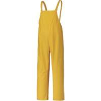 577P Storm Master&reg; Bib Pants, Small, Polyester/PVC, Yellow Smart Ofis