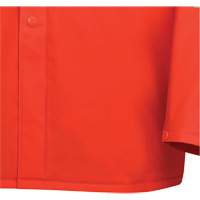 576J High-Visibility FR Rain Jacket, Small, High Visibility Orange Smart Ofis