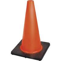 181P Premium Flexible Safety Cone, 18", Orange Smart Ofis