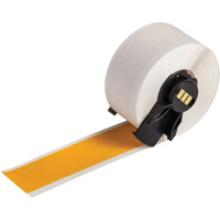 Multi-Purpose Label Tape, Vinyl, Yellow, 1" Width Smart Ofis