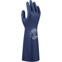 CN741 Chemical-Resistant Gloves, Size Small/7, 15" L, Nitrile, 15-mil Smart Ofis