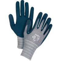 Eco-Friendly Lightweight Coated Gloves, 7, Foam Nitrile Coating, 15 Gauge, Polyester/RPET Shell Smart Ofis