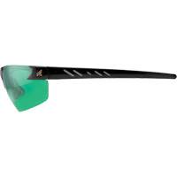 Zorge G2 Safety Glasses, Green Lens, Anti-Scratch, ANSI Z87+/MCEPS GL-PD 10-12/Meets/Exceeds CSA Z94.3 Smart Ofis