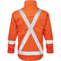 UltraSoft&reg; 7 oz. Skyline Summer Bomber Jacket, Small, High Visibility Orange Smart Ofis
