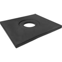 Rubber Delineator Post Base, 10 lbs. Smart Ofis