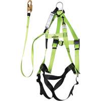 FBH-10000A6440-4 4' Class A Harness & Lanyard with 350 lbs. Capacity, Harness/Lanyard Combo Smart Ofis