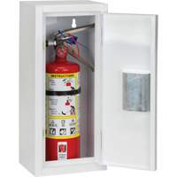 Indoor Fire Extinguisher Cabinet, 8" W x 18" H x 6" D Smart Ofis