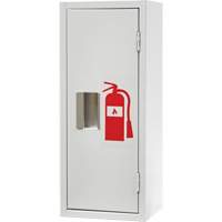 Indoor Fire Extinguisher Cabinet, 10" W x 24" H x 7" D Smart Ofis