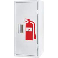 Indoor Fire Extinguisher Cabinet, 12" W x 26" H x 9" D Smart Ofis