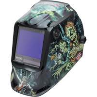 VIKING 3350 Zombie Welding Helmet, 3.74" L x 3.34" W View Area, 5 - 13 Shade Range Smart Ofis