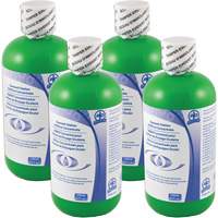 Additive to Preserve Water in Self-Contained Emergency Eye Wash Stations, Canada, 4 Pack, 8 oz. Smart Ofis