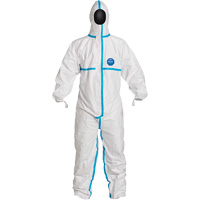 Hooded Coveralls, Small, White, Tyvek&reg; 600 Smart Ofis