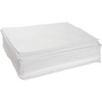 Meltblown Sorbent Pads, Oil Only, 15" x 19", 10 gal. Absorbancy Smart Ofis