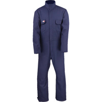 Westex UltraSoft&reg; Welder's Coverall - Regular, Size Small, Navy Blue Smart Ofis