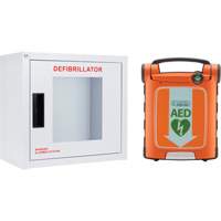 Powerheart&reg; G5 AED & Cabinet Kit, Automatic, Bilingual, Class 3 Smart Ofis