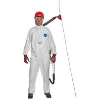 Harness-Compatible Disposable Coverall, Small, White, Tyvek&reg; 500 Smart Ofis