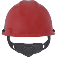Specialty V-Gard&reg; Hard Hat, Ratchet Suspension, Black/Red Smart Ofis