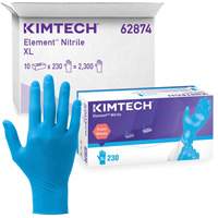 Kimtech Element Exam Gloves, X-Small, Nitrile, 3.2-mil, Powder-Free, Blue, Class 2 Smart Ofis