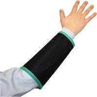 Kut Gard&reg; 2-Ply Cane Mesh Sleeve, Nylon, 9", ASTM ANSI Level A4, Black Smart Ofis