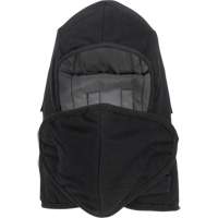 Pioneer 766A Flame-Resistant Quilted Hard Hat Liner with Detachable Mouthpiece, Black/Grey, Cotton/FR-Tech&reg;/Modacrylic/Nylon Smart Ofis