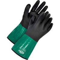 Gants r.sistant aux produits chimiques avec doublure r&eacute;sistante &agrave; la coupe, Taille 6/T-petit, 12" lo, PVC Smart Ofis