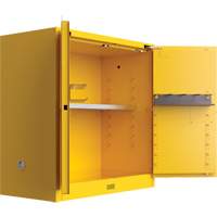 Utili-Guard+ Flammable Safety Cabinet, 30 gal., 1 Door, 43" W x 44" H x 22" D Smart Ofis