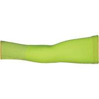 Max Cut Resistant Sleeves - Small, TenActiv, 12", ASTM ANSI Level A9, High Visibility Lime Smart Ofis