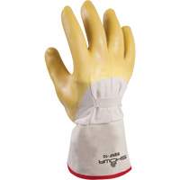 Nitty Gritty&reg; Gloves, 10, Latex Coating, Cotton Shell Smart Ofis