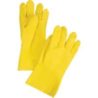 ChemStop Gloves, Size Small/7, 12" L, Latex, Flock-Lined Inner Lining, 16-mil Smart Ofis