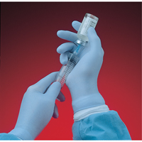 N-Dex&reg; 6005PF Gloves, Medium, Nitrile, 4-mil, Powder-Free, Blue Smart Ofis