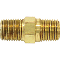 Male Hex Nipple, Brass Smart Ofis