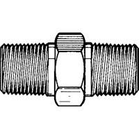 RACCORD HEXAGONAL MALE1/8"-1/8"NPT,LAITON, Laiton Smart Ofis
