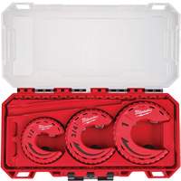 3-Piece Close Quarters Tubing Cutter Set, 1/2"/3/4"/1" Capacity Smart Ofis