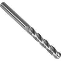 S147 30° Extra Long Ball Nose End Mill, 1/2" Dia., 6" L, 4 Flutes, 1/2" Shank, Carbide Smart Ofis