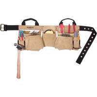 Carpenter's Tool Belt, Leather, Tan Smart Ofis