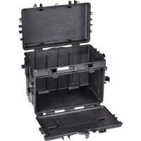 Military Mobile Tool Chest With Drawers, 22-4/5" W x 15" D x 18" H, Black Smart Ofis