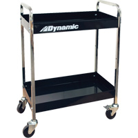 Utility Cart, 2 Tiers, 30" x 36" x 16" Smart Ofis